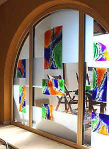 Rundbogen Fenster modern gestaltet