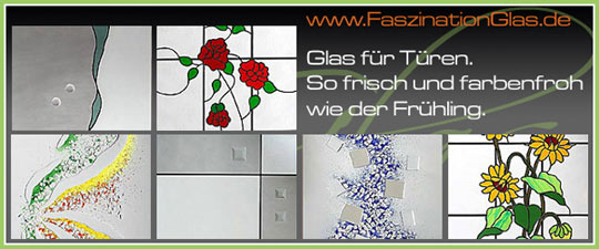>> mehr Glasdesign für Zimmertüren anschauen